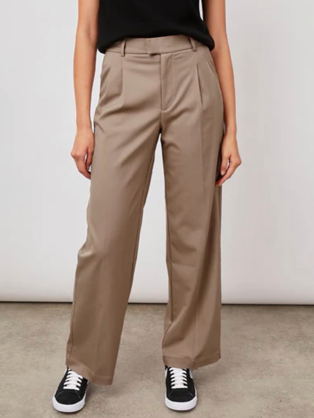 Rails Marnie Pleated Trousers Pant in Fawn Taupe - Hardly Worn!!